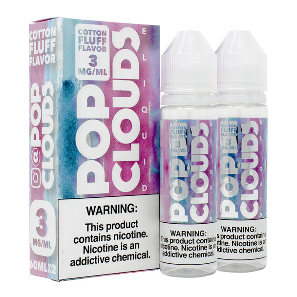 Pop Clouds E-Liquid  2x 60ml Vape Juice