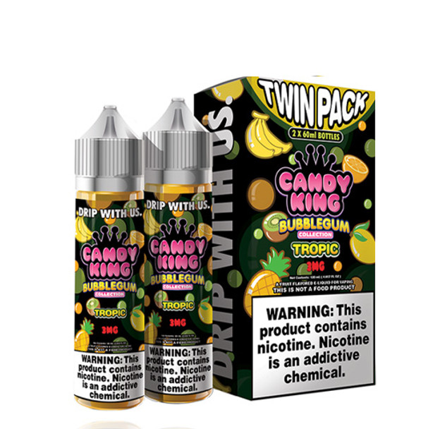 Candy King Twin Pack Bubblegum Collection 2x60ml Vape Juice