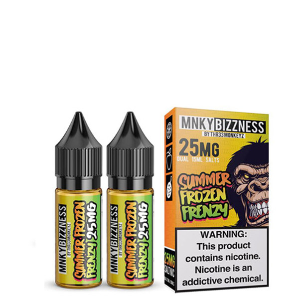 MNKY Bizzness Salt Twin Pack Collection 2x15ml Nic Salt Vape Juice