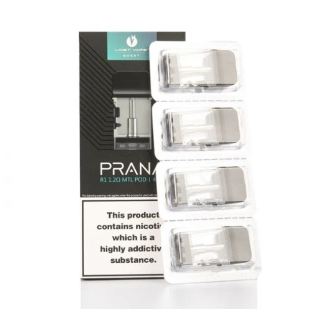 Lost Vape Prana Replacement Pods (Pack of 4)