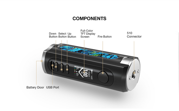 Lost Vape Grus 100W Box Mod