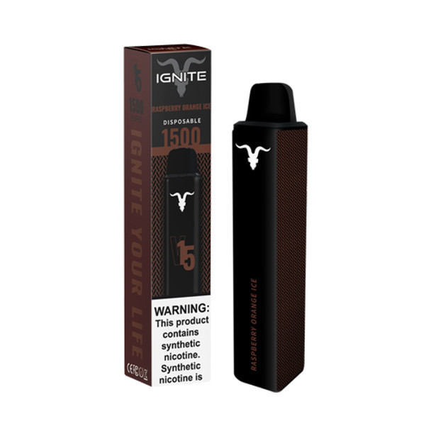 Ignite V15 5.1mL Synthetic Disposable Vape (5%, 1500 Puffs)