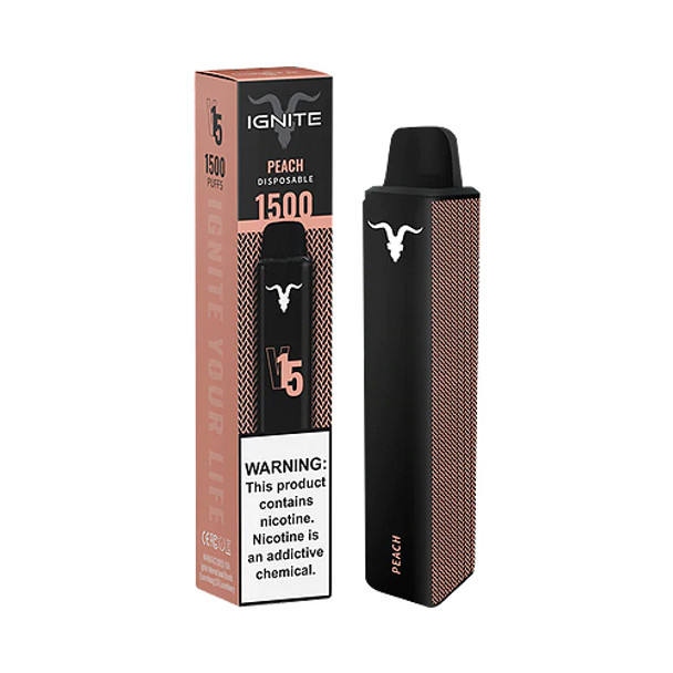 Ignite V15 5.1mL Synthetic Disposable Vape (5%, 1500 Puffs)