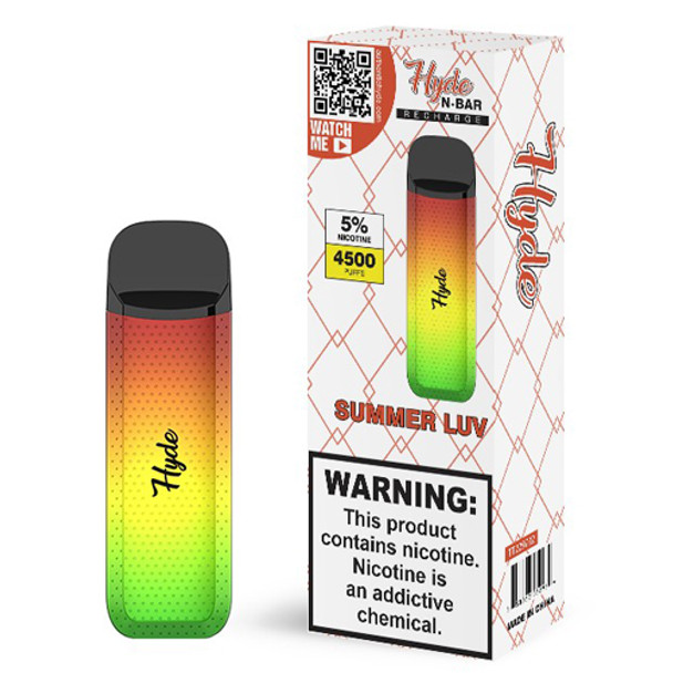 Hyde N-Bar Recharge Disposable Vape (5%, 4500 Puffs)