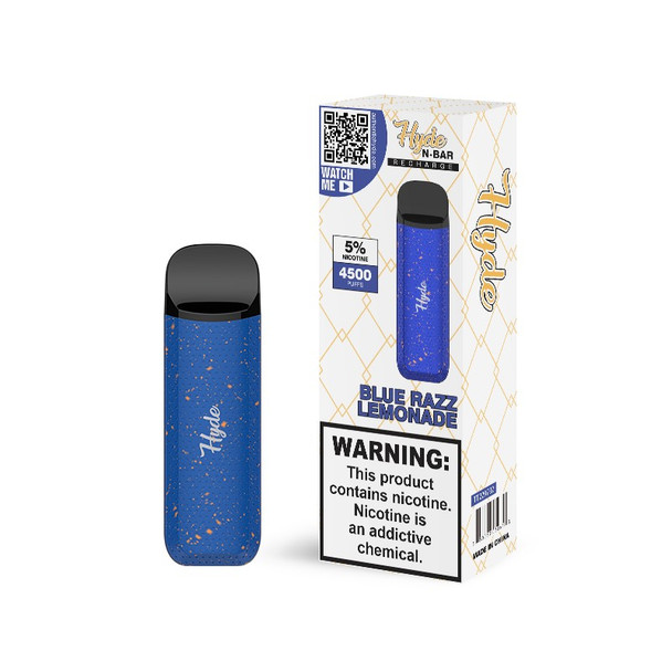 Hyde N-Bar Recharge Disposable Vape (5%, 4500 Puffs)