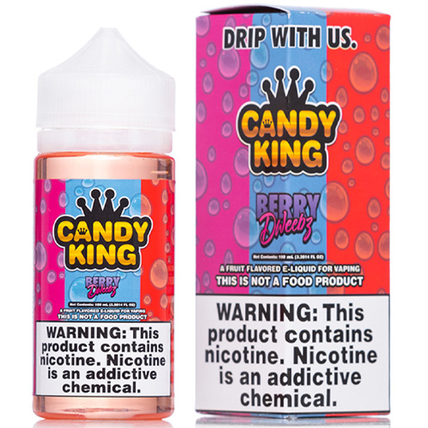 Candy King Synthetic Nicotine 100ml Vape Juice Collection