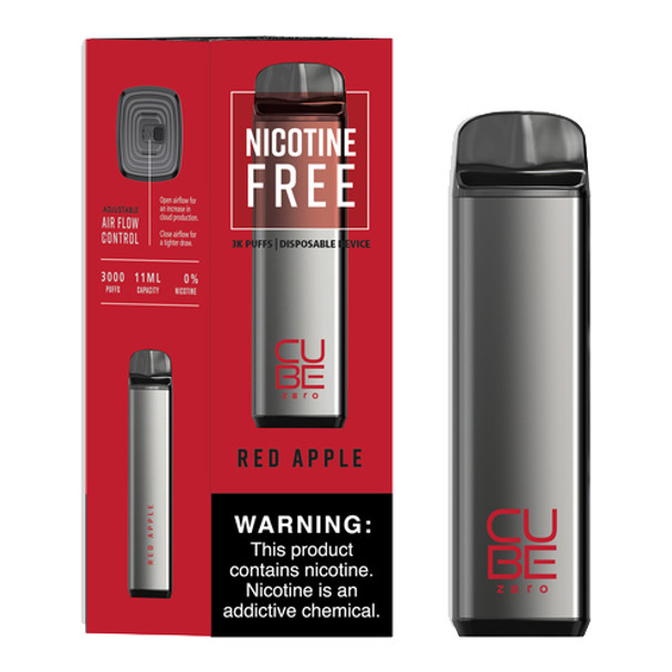 Vaportech Cube Zero 0mg Disposable Vape