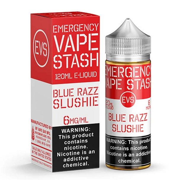 Emergency Vape Stash Synthetic Nicotine 120ml Vape Juice Line