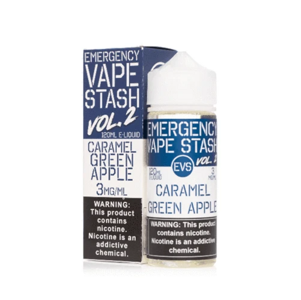 Emergency Vape Stash Vol. 2  Synthetic Nicotine 120ml Vape Juice Line