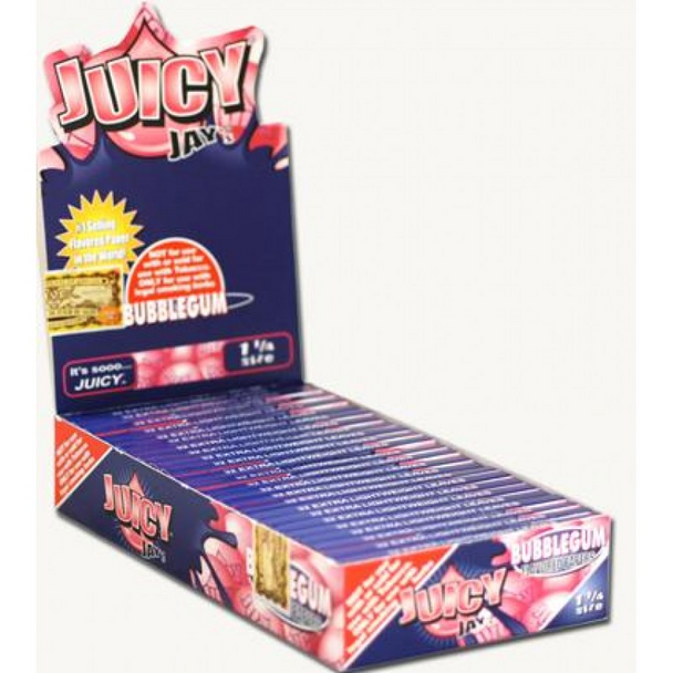 Juicy Jay's 1 1/4 Flavored Rolling Papers (24x Pack)