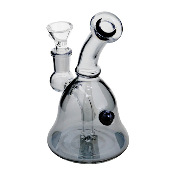 6" Glass Bong w/ Smoke Color