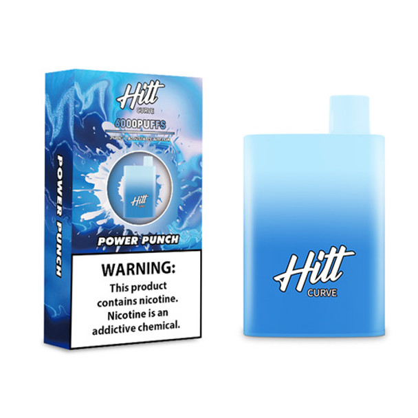 Hitt Curve Disposable Vape (5%, 6000 Puffs)