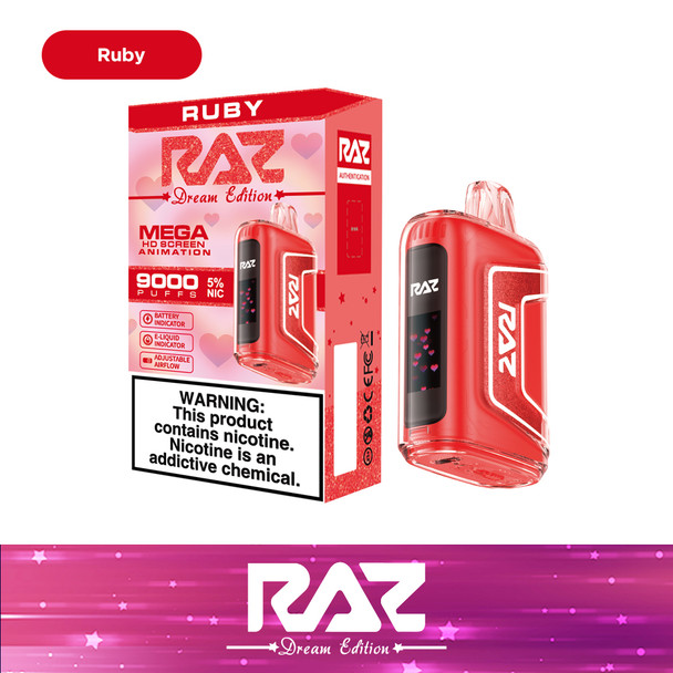 RAZ 2 TN9000 Disposable Vape (5%, 9000 Puffs)