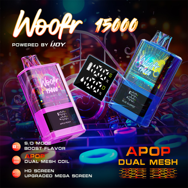 Woofr By iJoy 15000 Disposable Vape (5%, 15000 Puffs)