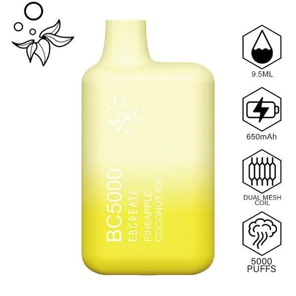 E.B. Create BC5000 Disposables Vape (5%, 5000 Puffs)