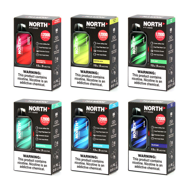 North FT12000 Disposable Vape (5%, 12000 Puffs)