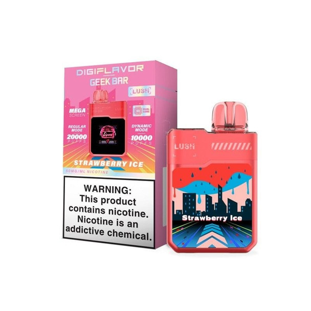 Geek Bar Digiflavor Lush Disposable Vape (5%, 20000 Puffs)