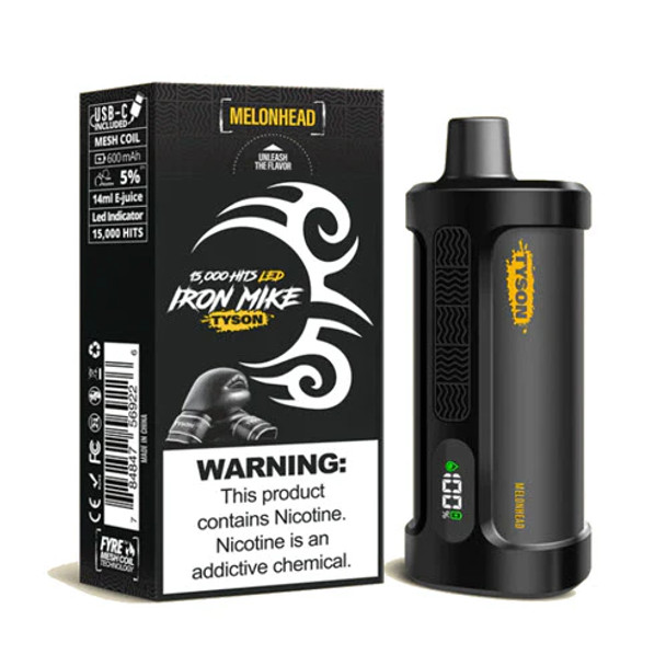 Tyson 2.0 Iron Mike Disposable Vape (5%, 15000 Puffs)