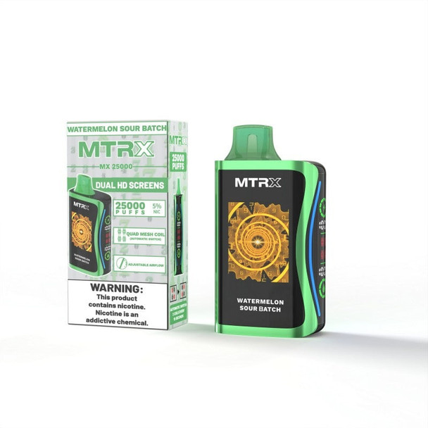 MTRX MX 25000 Disposable Vape (5%, 25000 Puffs)