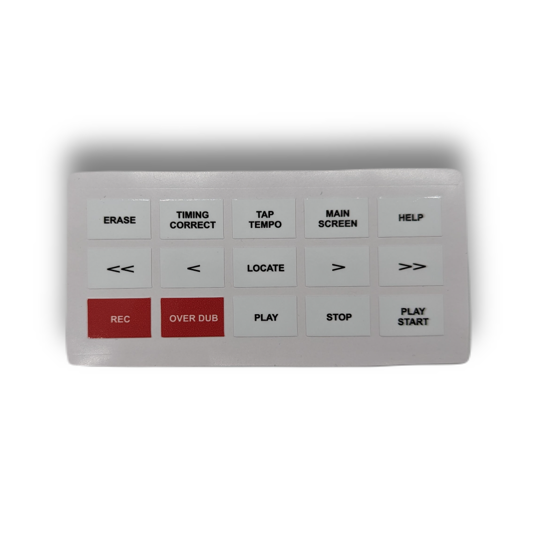 AKAI MPC3000 専用ボタンセット純正カラー Akai MPC 3000 Complete Plastic Button Set - Original Color / LE