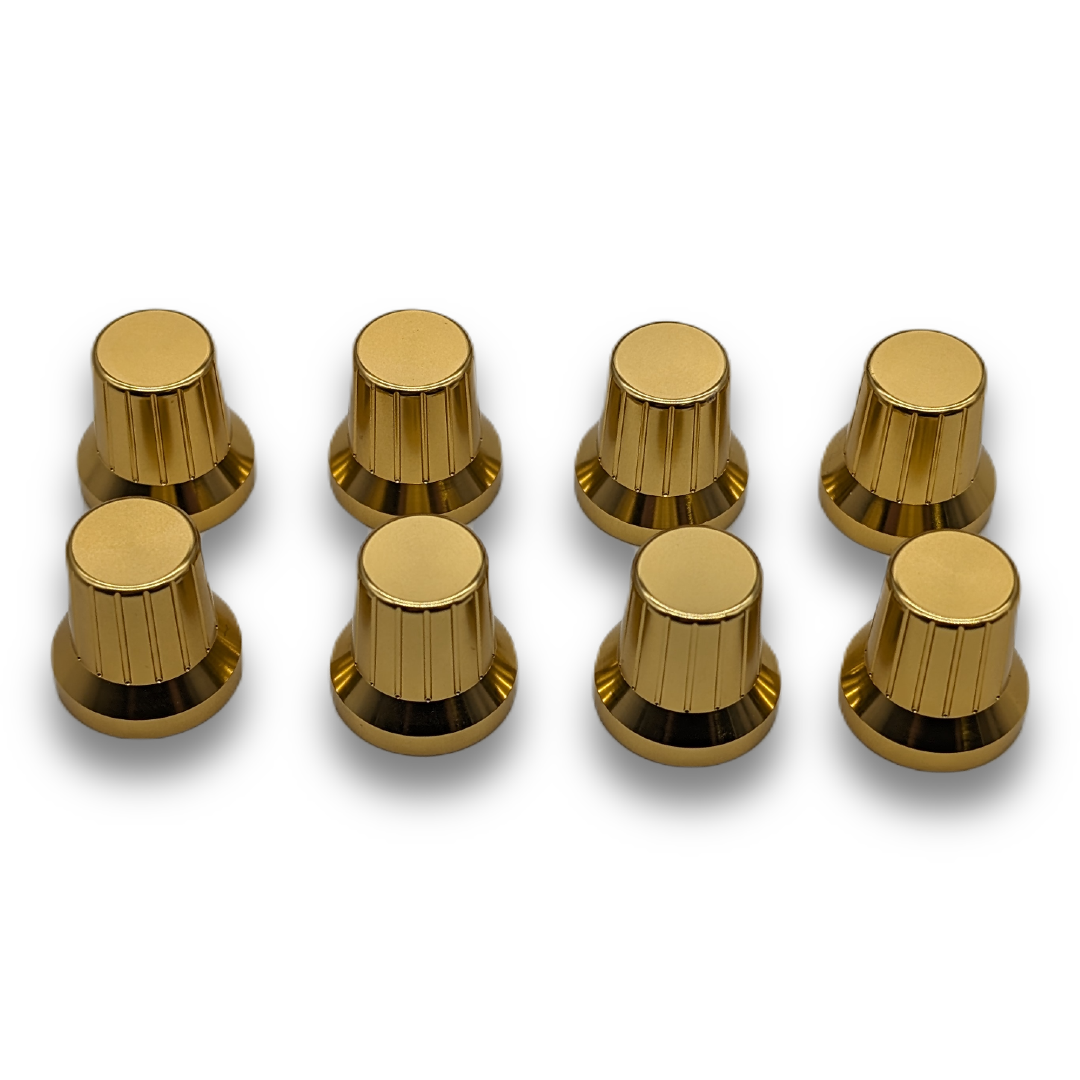 BILLET ALUMINUM Jog and Knob Set SILVER / GOLD / RED / GUNMETAL