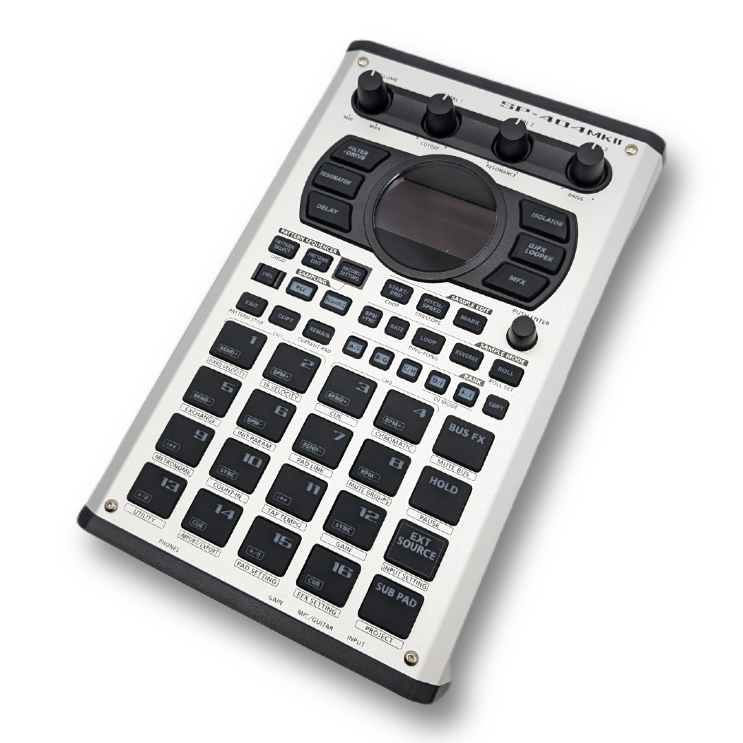 【超美品】sp404mk2 SP-404 MK2 Top Plate Metal Casing Cover - Chrome | Light Silver