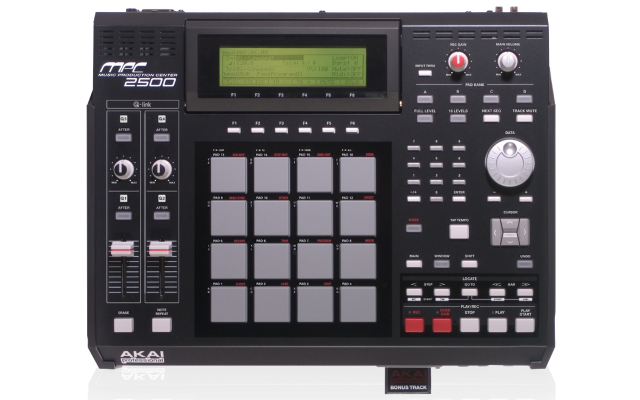 AKAI Professional MPC2500 CFカードリーダ-