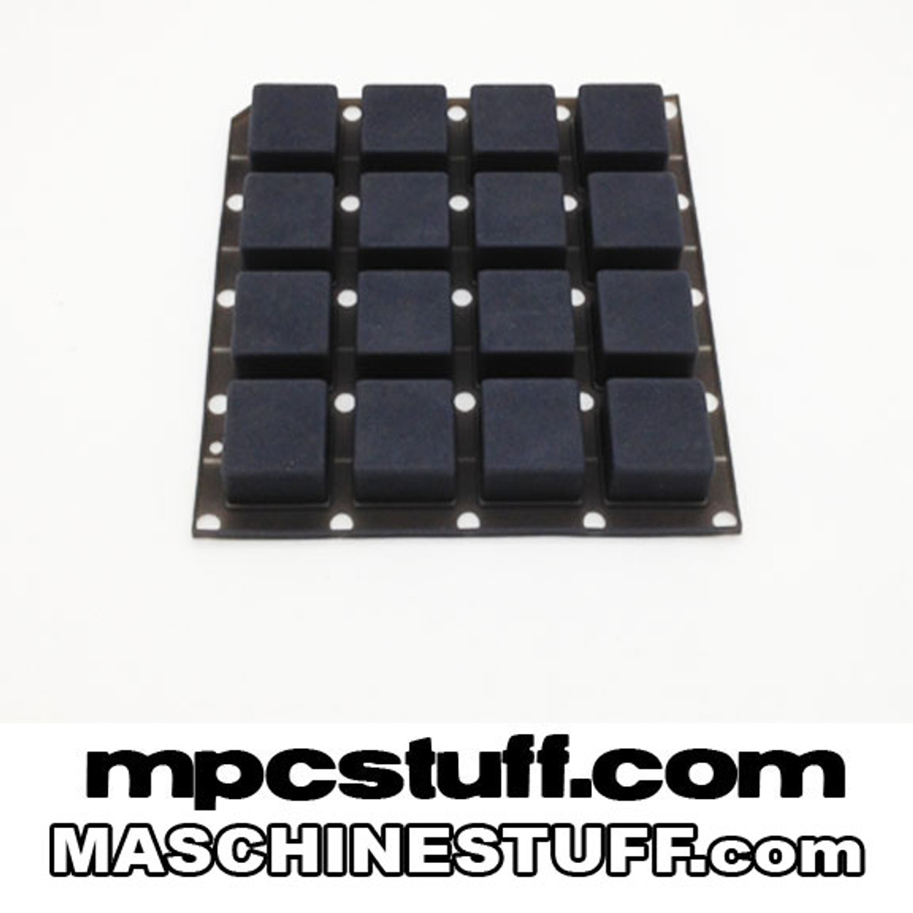 NI Maschine MK1 / MK2 / Studio Thick Fat Pads - Smoke Black ( Native  Instruments ) - B STOCK