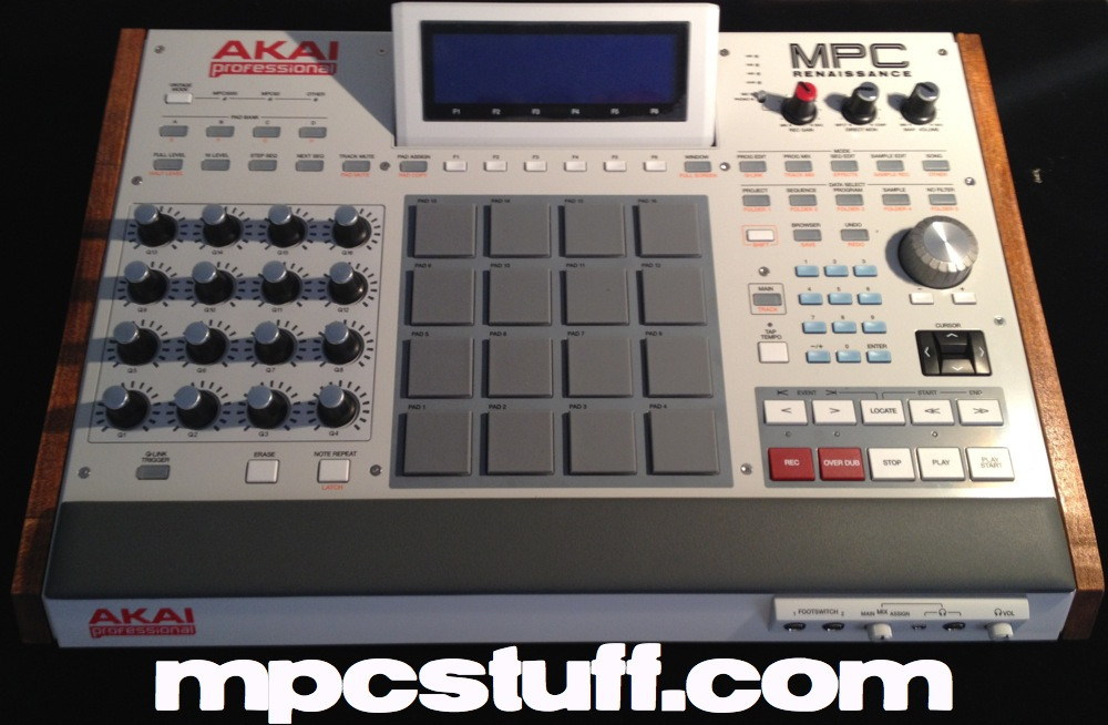 Akai MPC Renaissance Wood Side Panel End Caps