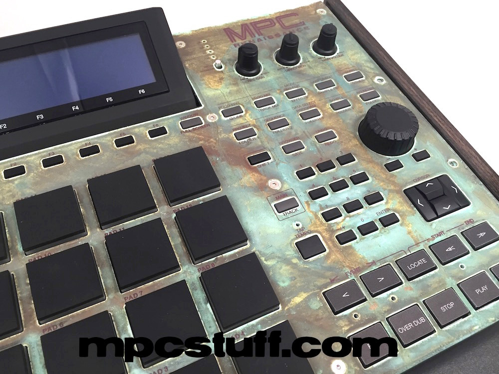 Custom Akai MPC Renaissance - Patina Rat Rod Edition