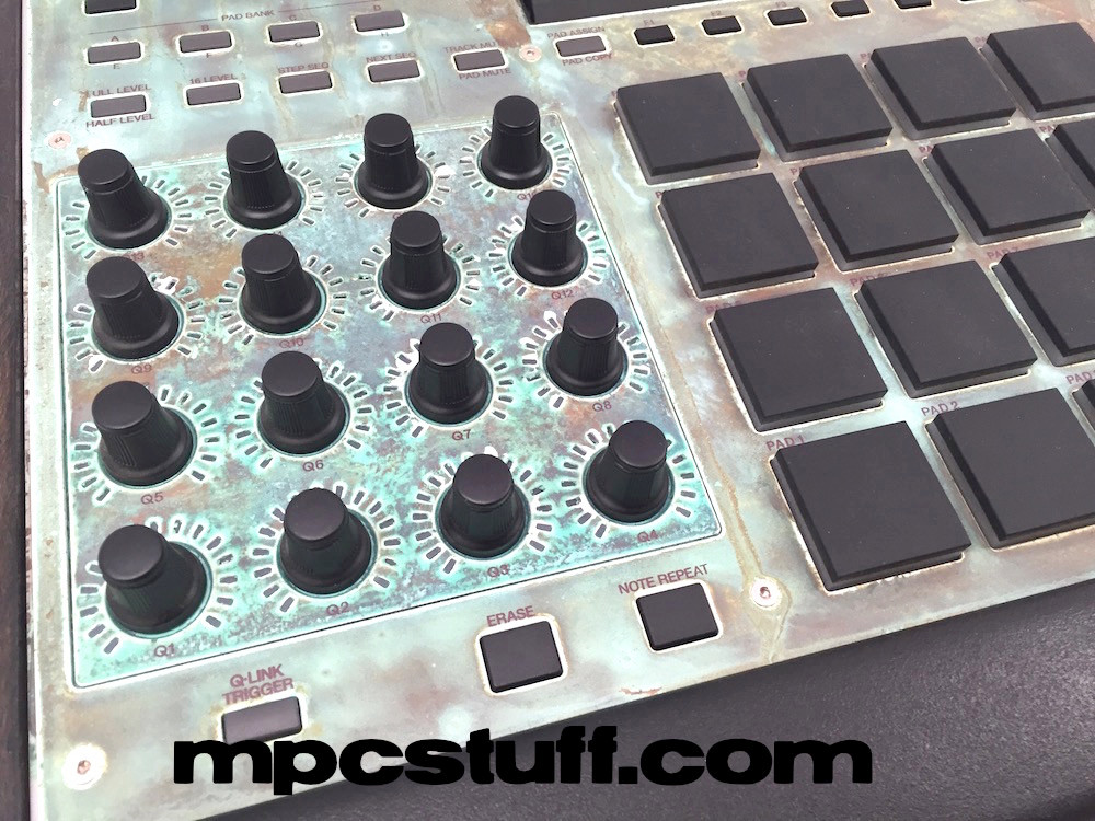 Custom Akai MPC Renaissance - Patina Rat Rod Edition
