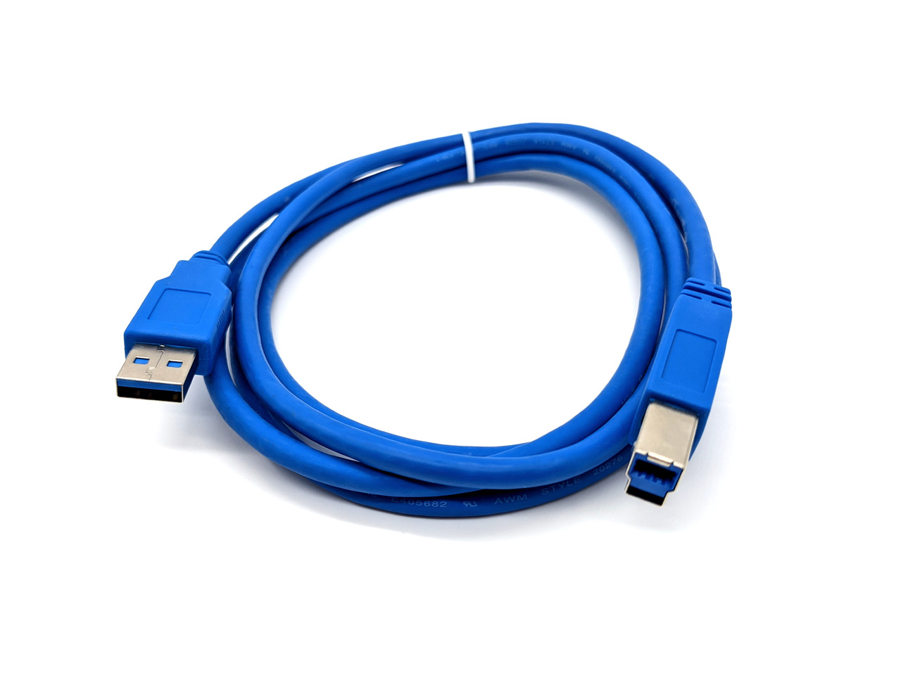 USB Cable, 3.0 A/B 5.9', (blue)