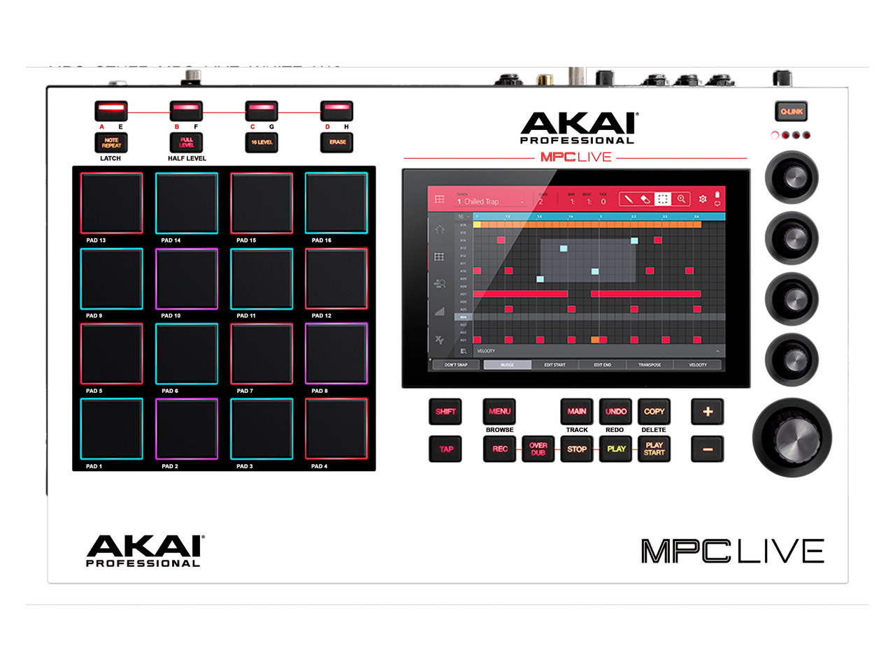 Akai MPC LIVE Custom Color Faceplate Skin Kit Cover Case