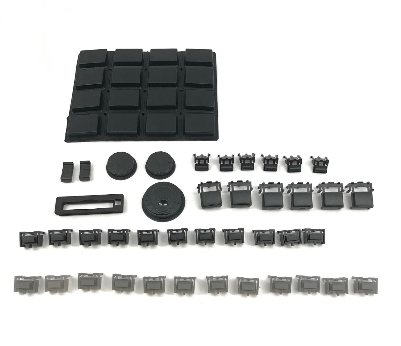 AKAI MPC3000 専用ボタンセットブラックカラー Akai MPC 3000 Complete Plastic Button Set - Original Color