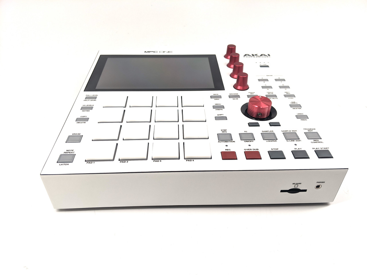 Akai MPC One + - Custom White w/ Color Knobs - Production Unit