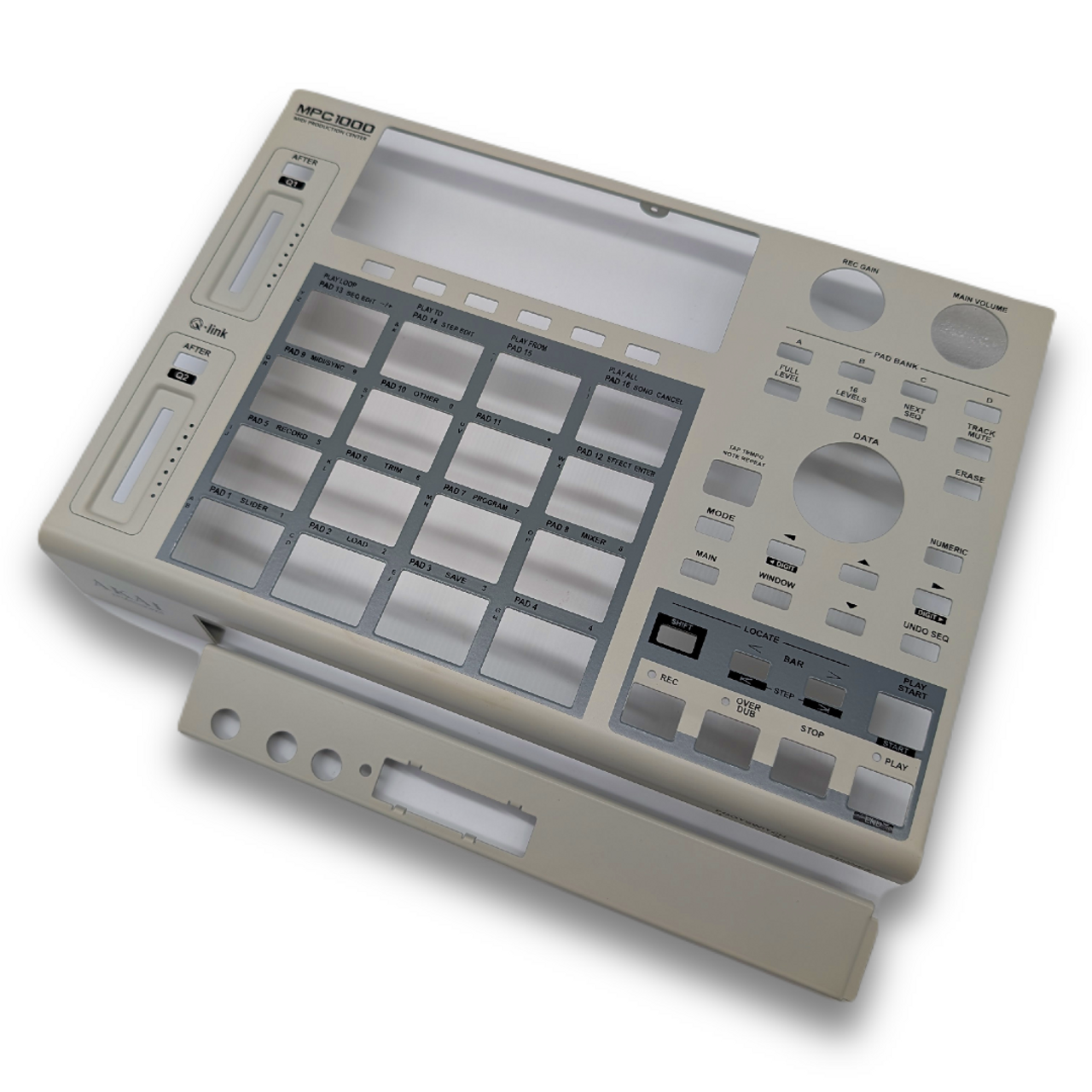 Akai MPC 1000 - Retro Beige 2000XL Style Full Metal Casing