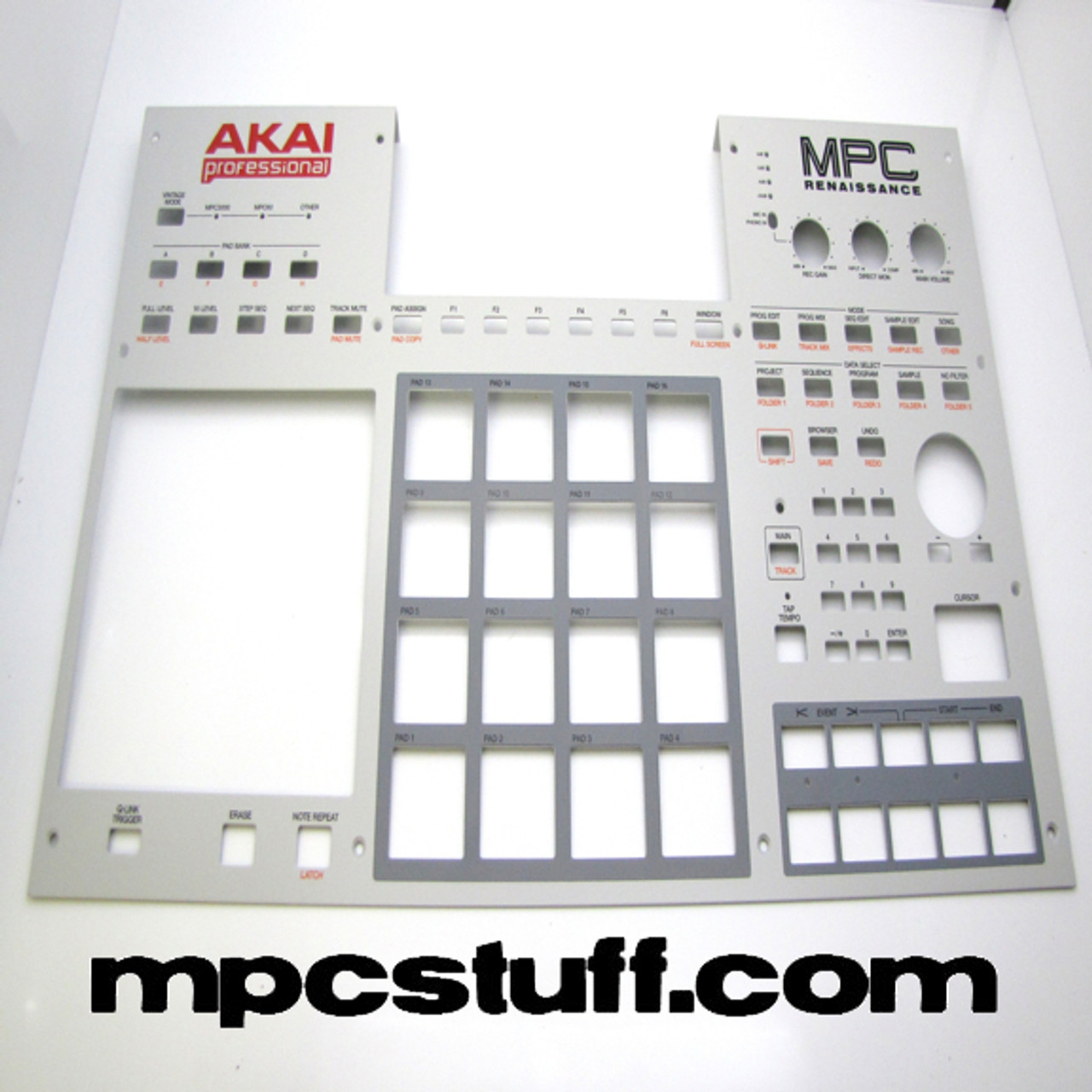 Metal Top Panel Casing Cover - Akai MPC Renaissance