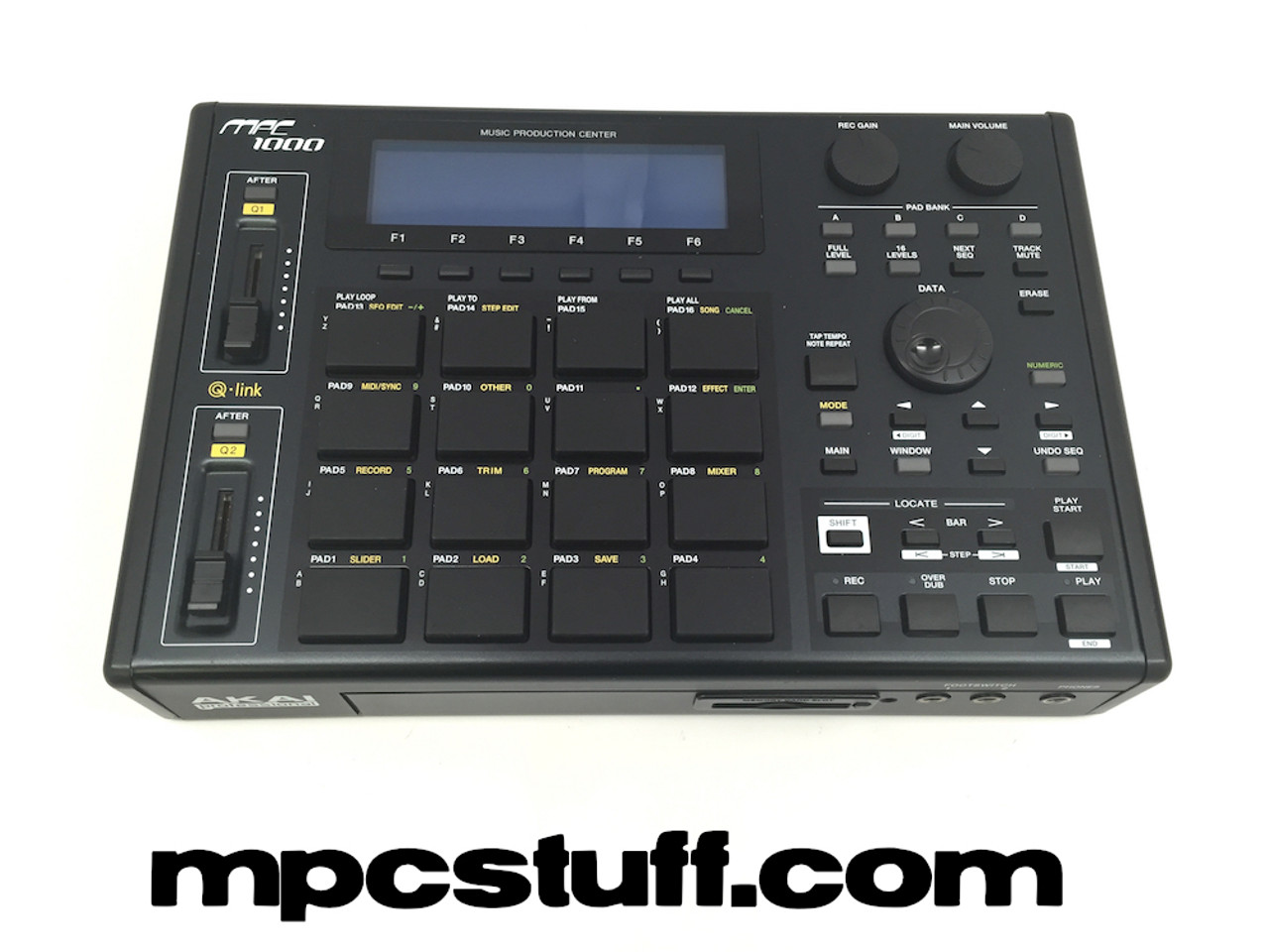 Akai MPC 1000 - All Black Edition - MPCstuff Refurb - Maxed Out