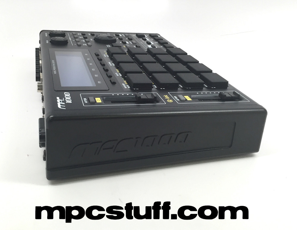 Akai MPC 1000 - All Black Edition - MPCstuff Refurb - Maxed Out ...