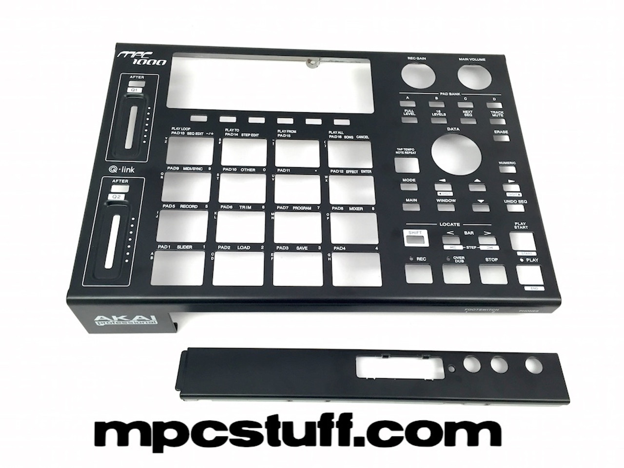 Akai MPC 1000 Black Casing Faceplate Kit - Metal