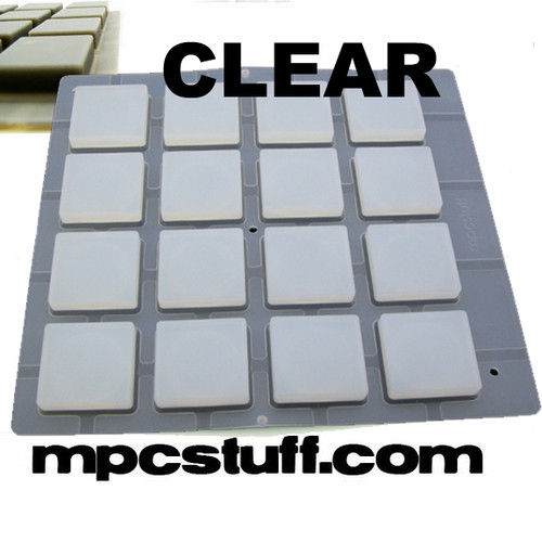 Akai MPC / MPD Thick Fat Pad Set ( Clear )