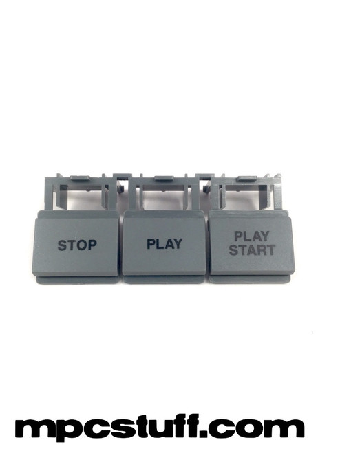 MPC 3000 / MPC 60 Play Button Set (Grey)