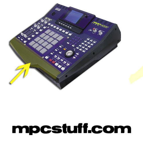 MPC 4000 Front Panel (Black)