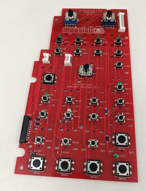 MPC 1000 Right Side PCB Board w/ Volume and Jog - UPGRADED