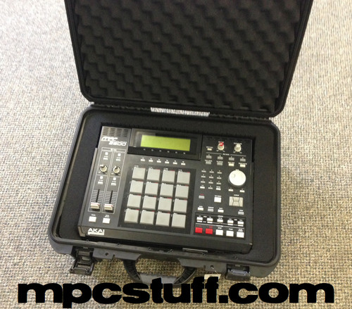 Water Resistant Hard Travel Case for Akai MPC 2500 , MPC 2000XL