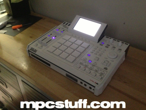 Akai MPC 2500 XLCD - ALL WHITE - ALL OPTIONS - STORM TROOPER