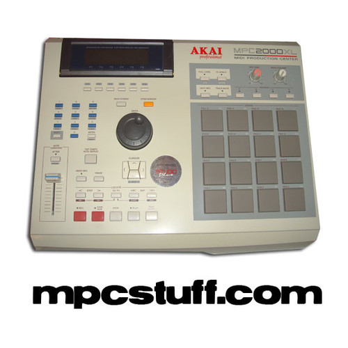 Akai MPC 2000XL BLUE with MCD Drive - MPCstuff - Akai MPC Parts 