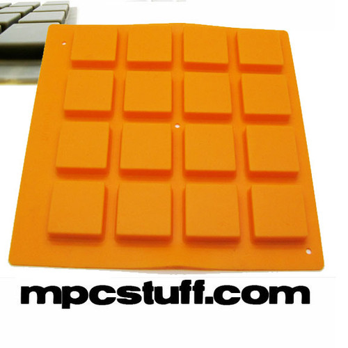 Akai MPC / MPD Thick Fat Pad Set ( Orange )
