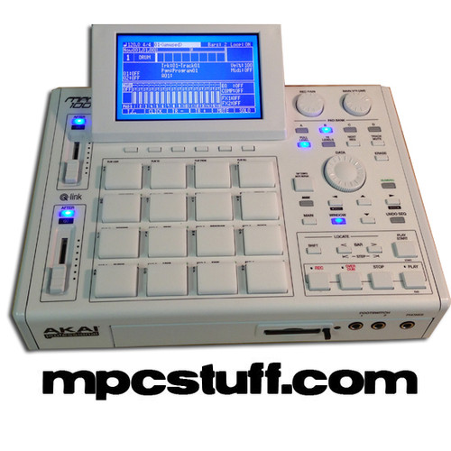 Akai MPC 2500 XLCD - ALL WHITE - ALL OPTIONS - STORM TROOPER 