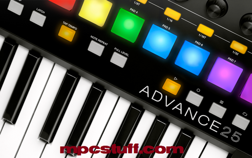 アカイプロフェッショナル ADVANCE 25 Advance 25 MIDI Controller Keyboard